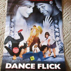 Paramount Pictures, MTV & Wayans Bros. 2009 Promo Movie Poster "Dance Flick"